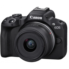 Беззеркальный фотоаппарат Canon EOS R50 Kit RF-S 18-45mm IS STM черный
