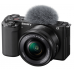 Фотоаппарат Sony ZV-E10 Kit E PZ 16-50mm F3.5-5.6 OSS чёрный