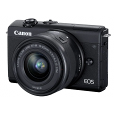 Фотоаппарат Canon EOS M200 Kit EF-M 15-45mm F/3.5-6.3 IS STM, чёрный